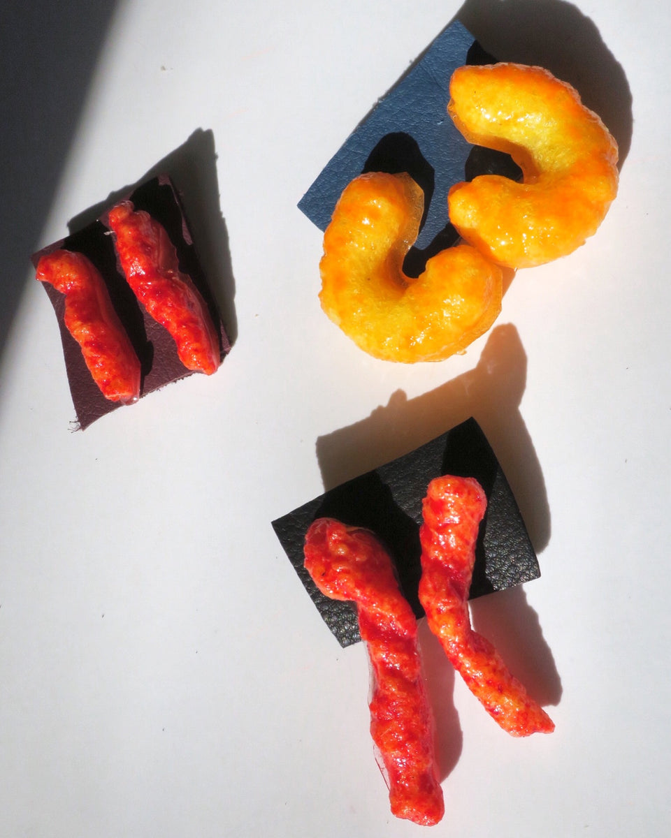 CHEETO EARRINGS – Wild World of AK
