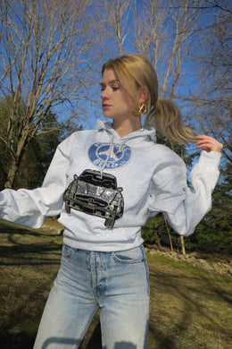 Sequin Car Hoodie benz