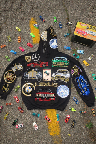 Sequin Luxury Car Hoodie