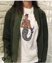 Cargar imagen en el visor de la galería, Tupac Mermaid T-Shirt
