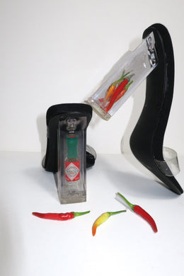 Tabasco Pepper Heel Size 8