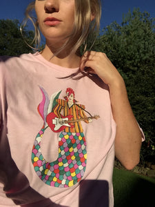 David Bowie Mermaid T-Shirt
