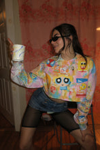 Load image into Gallery viewer, Ice cream cropped crewneck