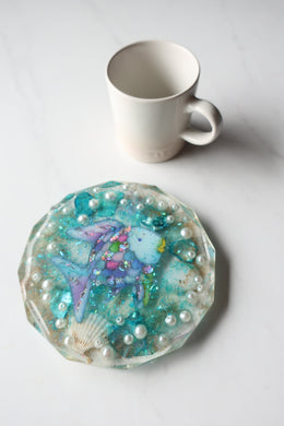 Rainbow Fish Coaster