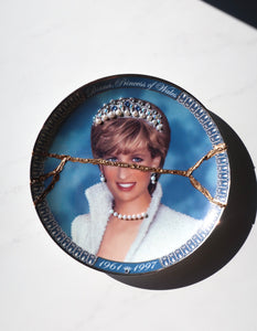 Princess Diana Commemorative Broken Plate
