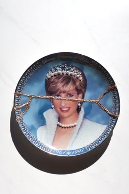 Princess Diana Commemorative Broken Plate