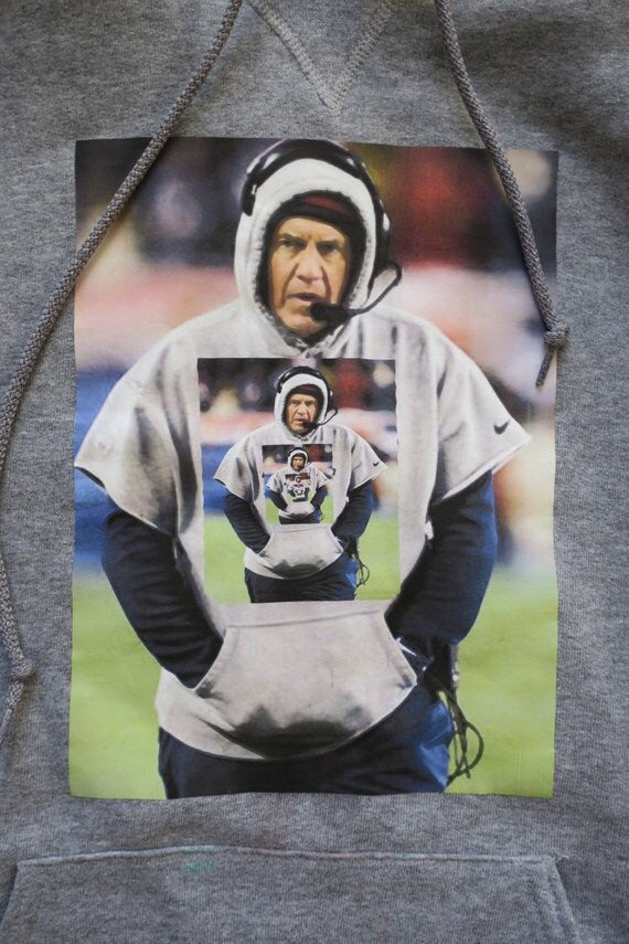 Bill Belichick Wearing A Hoodie Wearing A Hoodie Hoodie