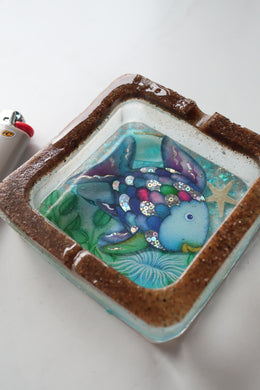 Rainbow Fish Ash Tray