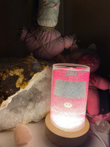 Pink Razr lamp